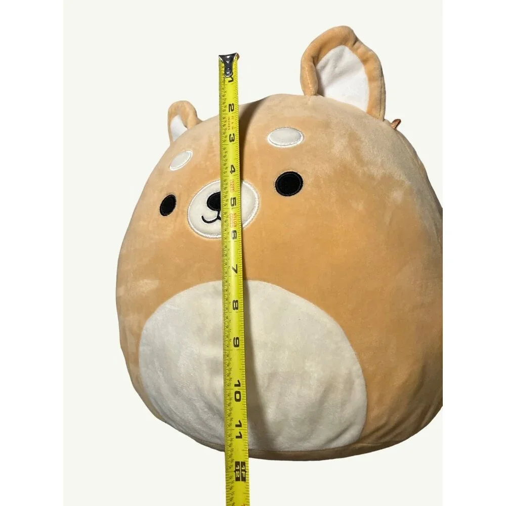 Original Squishmallows Angie the Shiba Inu Dog Plush 12 Inch Toy  Soft and Cuddl - Picture 9 of 9